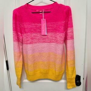 NWT Lilly Pulitzer Olinia Pink
Orenadine Wool Blend Crew Neck
Sweater Size M